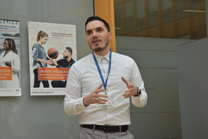 Maxime Provot, éducateur de la protection judiciaire de la jeunesse (PJJ)