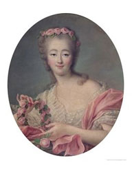 Portrait de Jeanne du Barry (vers 1770) par François-Hubert Drouais - Disponible sur Wikicommons