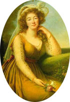 Portrait de Madame du Barry (1789) par Elisabeth Vigée Lebrun - Disponible sur Wikicommons