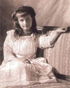 Photographie de la princesse Anastasia - Sources : Wikimedia Commons