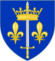 Le blason de Jeanne d'Arc - Disponible sur Wikicommons