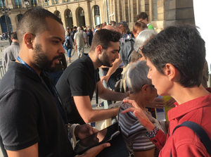 Les visiteurs des Journées du Patrimoine consultés sur l'Europe