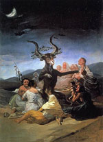 Sabbat des sorcières de Francisco Goya - Disponible sur Wikicommons