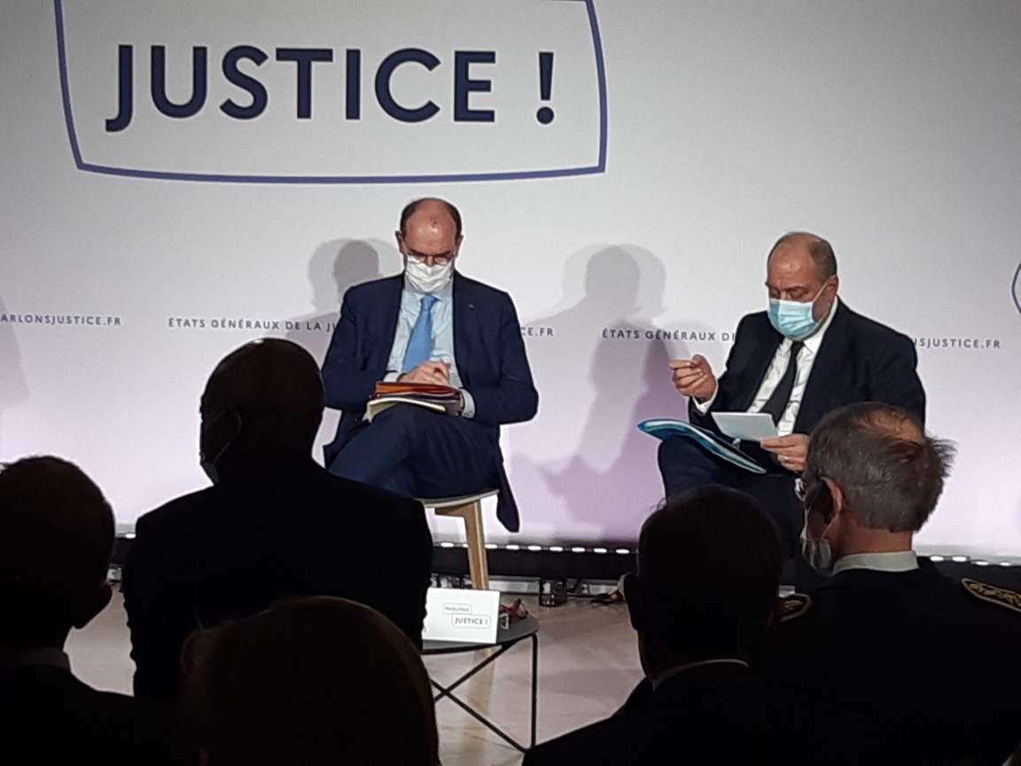 Jean Castex et Eric Dupond-Moretti à Toulouse ©DICOM